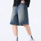 Men's Loose Fit Denim Shorts - Farnelli