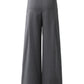 Men's High Waist Wide Leg Pants - Farnelli