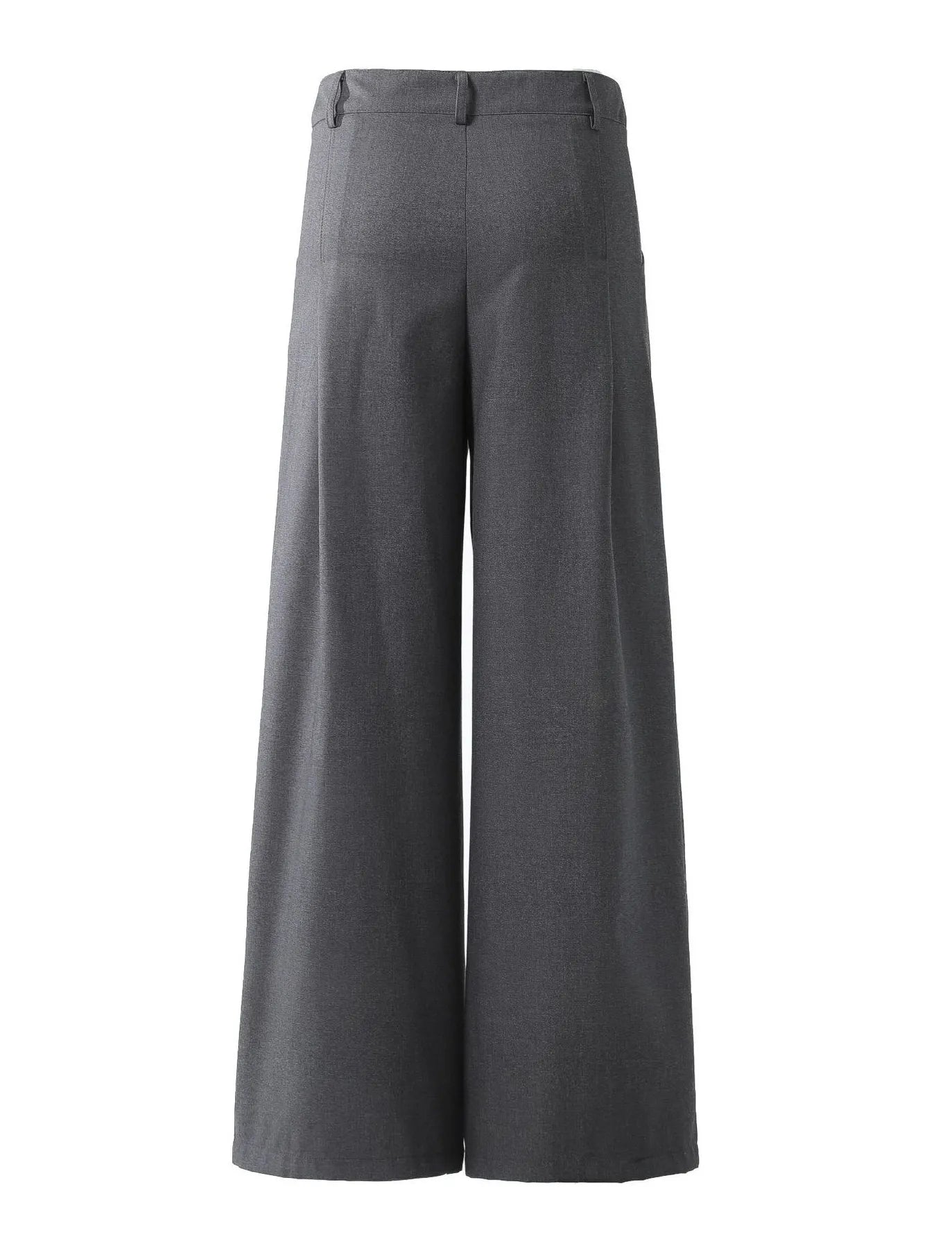 Men's High Waist Wide Leg Pants - Farnelli
