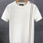 Men's Full Size Round Neck Short Sleeve T-Shirt Plus Size - Farnelli