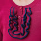 Organic Ruffle Sweater Henley
