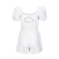 Organic Eyelet Romper