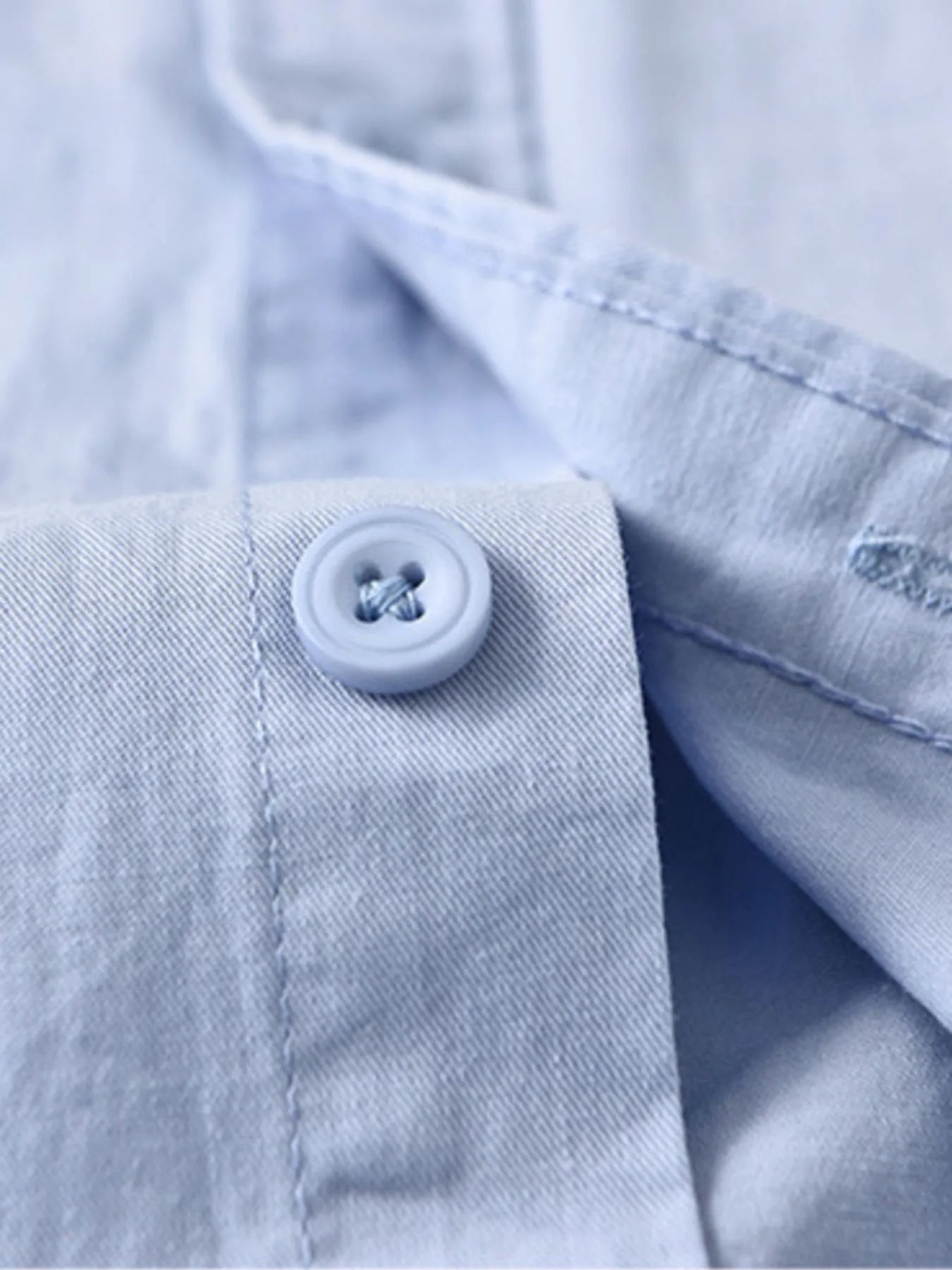Men's Plus Size Button Up Long Sleeve Shirt - Farnelli