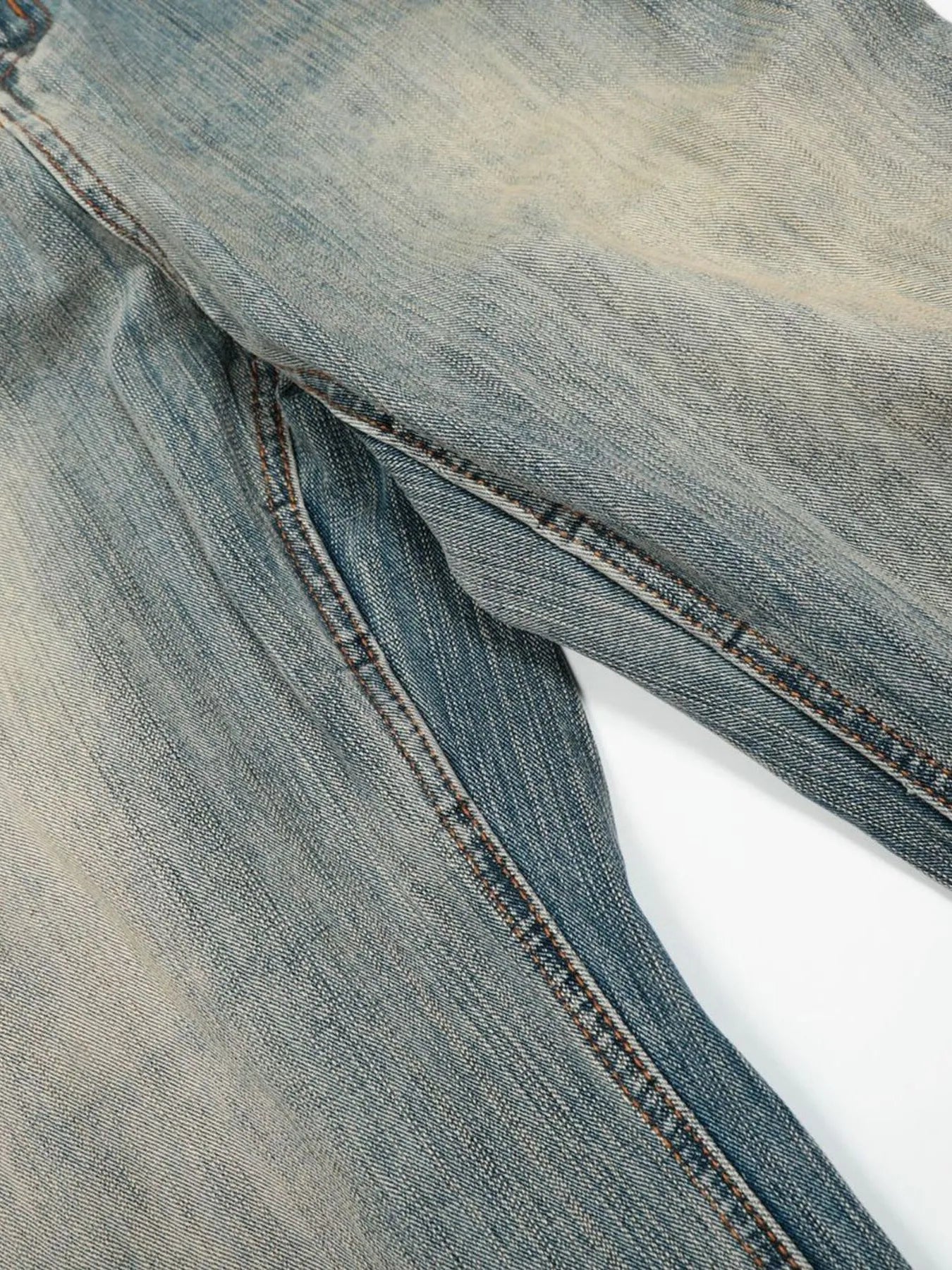 Men's Vintage Washed Baggy Jeans - Farnelli