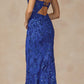 Juliet 2411 Long Sequin Lace Embellishments Fitted Prom Gown