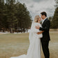 Ivory Bridal Faux Fur Shawl (Lilian Ivy03)