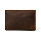 Chic Cocoa Leather Women's Clutch