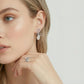 Crystal Bow Pearl Drops - Farnelli