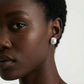 Halo Pearl Studs - Farnelli