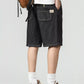 Men's Plus Size Drawstring Denim Shorts - Farnelli