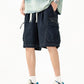 Men's Plus Size Drawstring Cargo Shorts - Farnelli