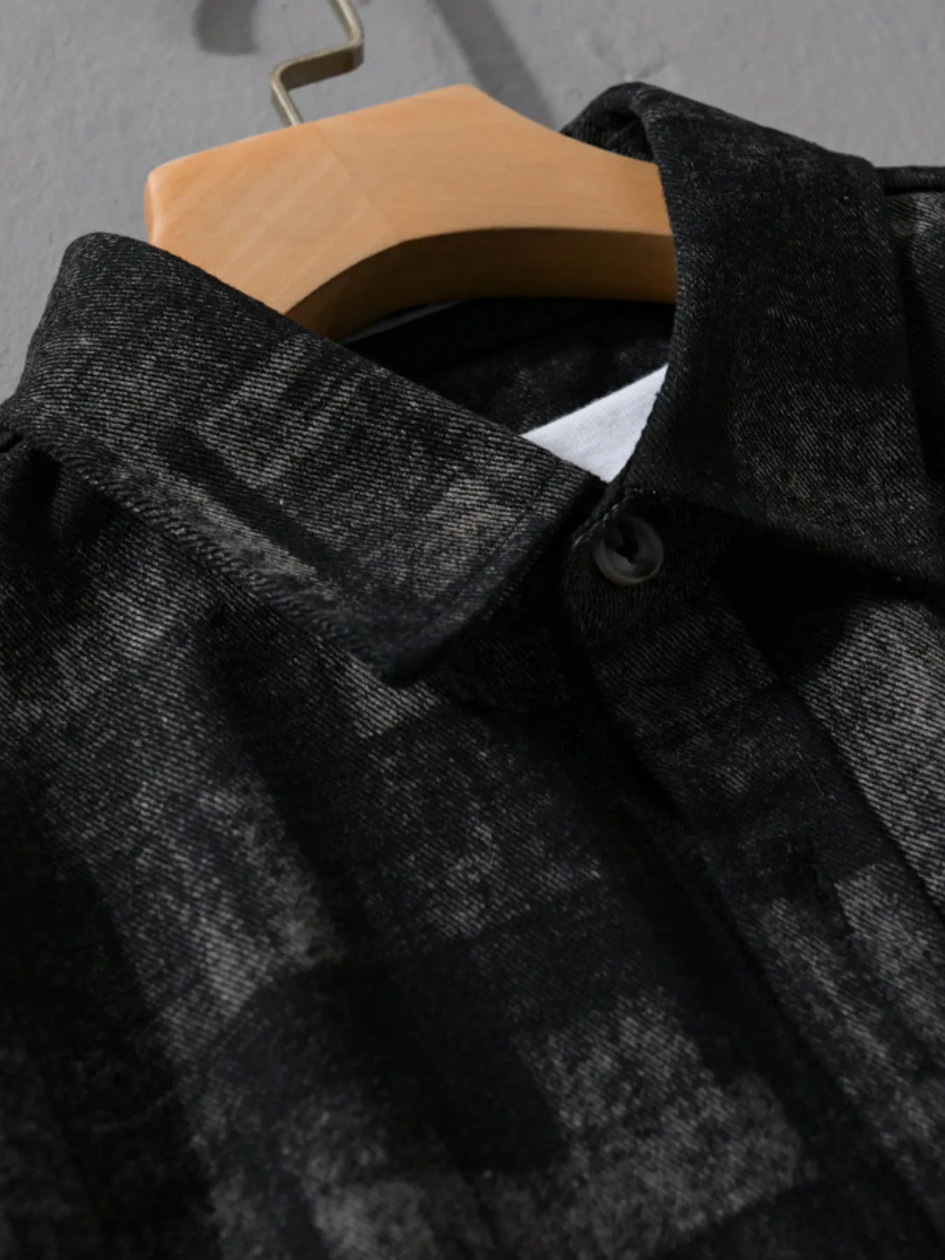 Men's Plus Size Vintage Plaid Button-Down Shirt - Farnelli
