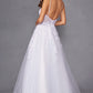 Juliet JT2482SW Floor Length A-Line Lace/Tulle Wedding Ball Gown