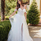 Juliet JT2483KW Dress Off Shoulder 3D Floral Ball Gown