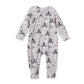 Airplane Zipper Romper -  Bamboo Baby Footie Outfit