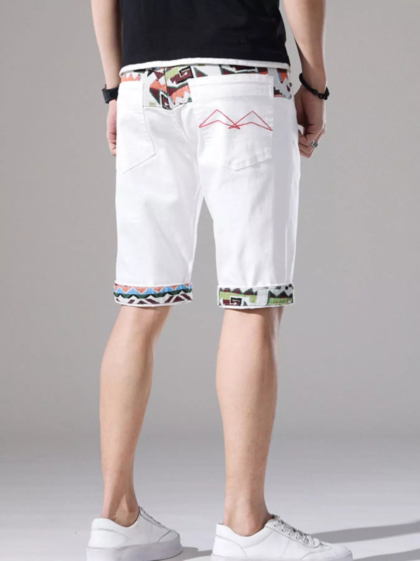 Men's Slim Fit Denim Shorts - Farnelli