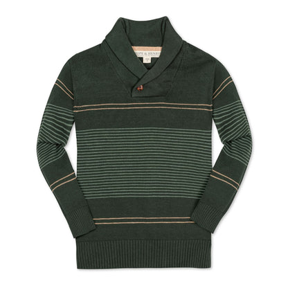 Organic Shawl Collar Sweater