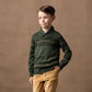 Organic Shawl Collar Sweater