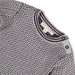 Organic Intarsia Crew Neck Sweater