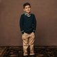 Organic V-Neck Sweater - Baby