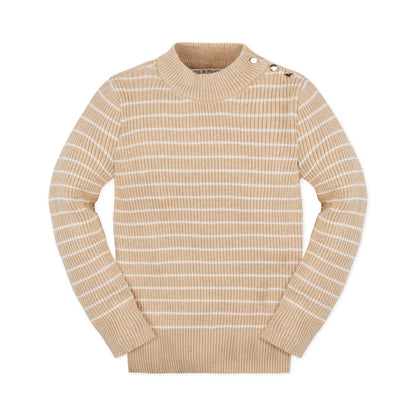 Organic Mock Neck Sweater