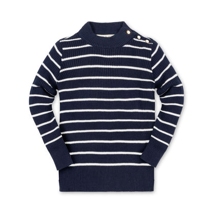 Organic Mock Neck Sweater