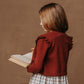 Organic Milano Ruffle Cardigan