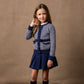 Organic Fancy Tweed Cardigan - Baby