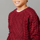 Organic Raglan Fisherman Sweater - Baby