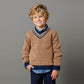 Organic Intarsia Cricket Sweater