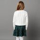 Organic Raglan Cable Sweater