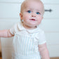 Linen Shortie Overall Set