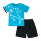 Children's Shark Graphic Tee & Shorts Set - Farnelli