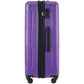 HouseOfZazla expandable 2-piece luggage set with TSA lock and spinner wheels in multiple colors