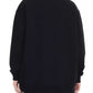 Men's Plus Size Crew Neck Sweatshirt with Pocket Detail - Farnelli