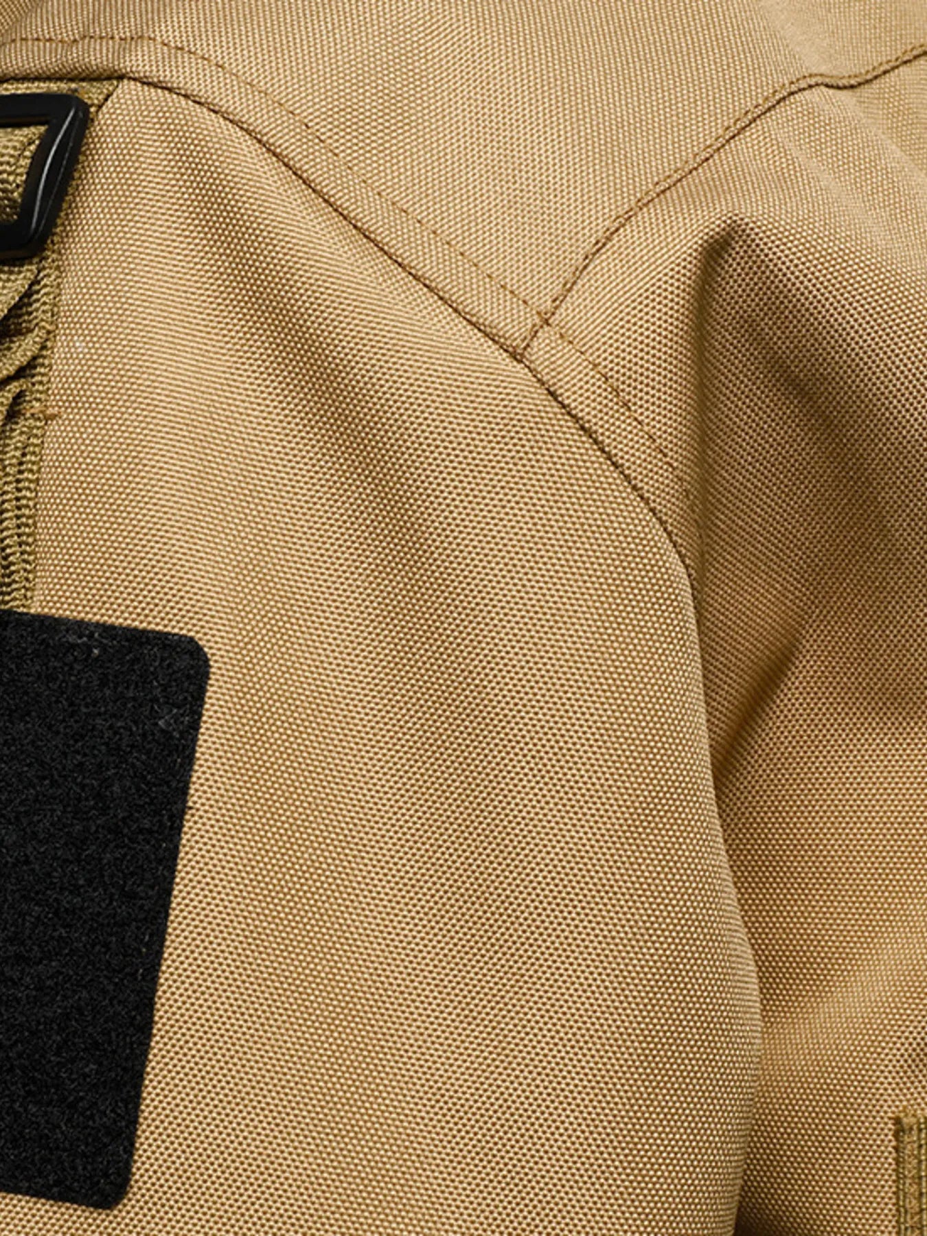 Men's Full Size Multi Buckle Water-Resistant Jacket Plus Size - Farnelli