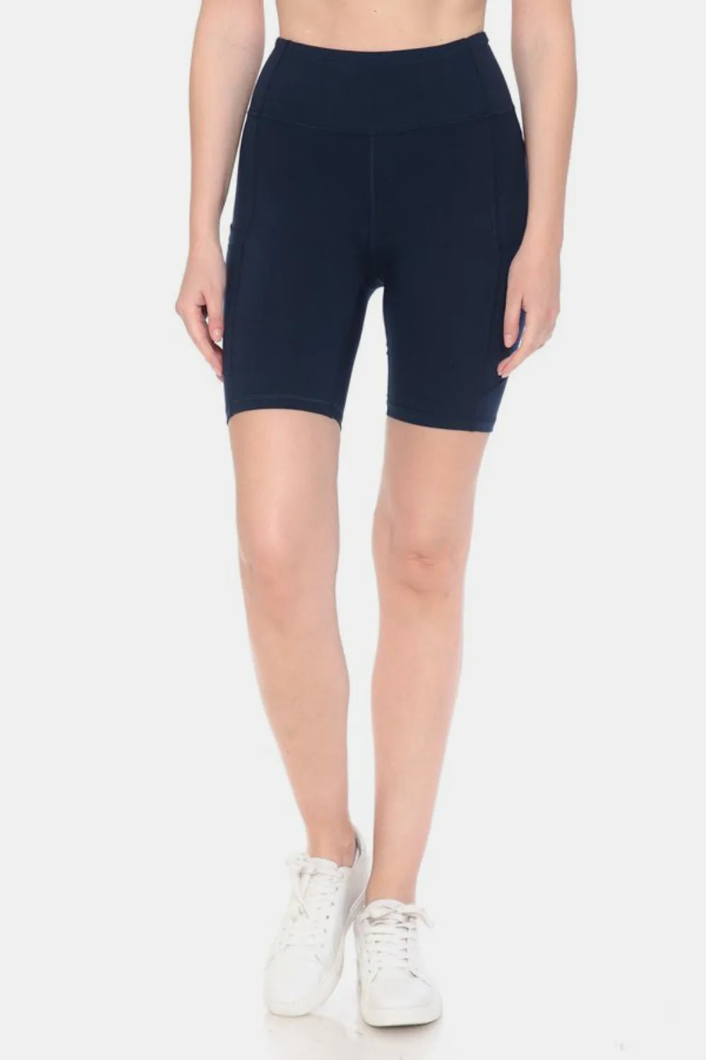 Leggings Depot Full Size High Waist Active Shorts - Farnelli