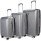 Snakeskin 3 Piece Expandable Classy Luggage Set-5