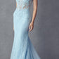 Juliet 250 Embellished Lace Mermaid Dress