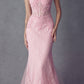 Juliet 250 Embellished Lace Mermaid Dress