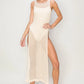 HYFVE Crochet Backless Cover Up Dress - Farnelli