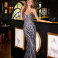 Juliet JT2525L Luxury High End Strapless Fitted Evening Gown