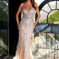 Juliet JT2525L Luxury High End Strapless Fitted Evening Gown