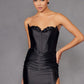 Juliet JT2527L Dress Long Strapless Sweetheart Satin Gown