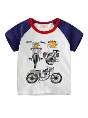 Children's Raglan Sleeve Casual T-Shirt - Farnelli