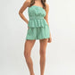 MABLE Gingham Tube Top and Shorts Set - Farnelli