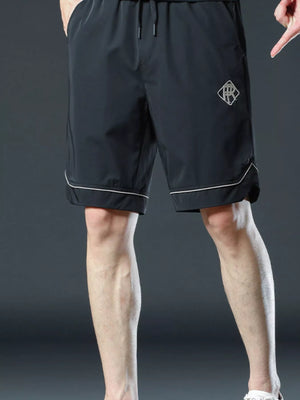 Men's Plus Size Drawstring Shorts with Pockets - Farnelli