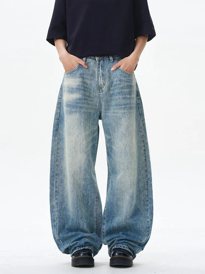 Men's Wide Leg Jeans - Farnelli