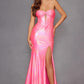 Juliet JT2579H Strapless Sweetheart Iridescent Prom Gown