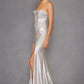 Juliet JT2579H Strapless Sweetheart Iridescent Prom Gown